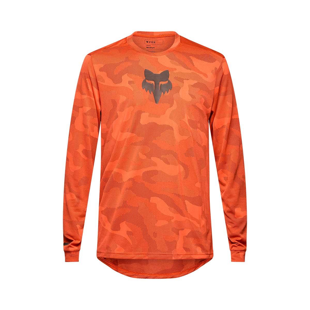 Fox Ranger Tru Dri Long Sleeve Jersey Men's in Blood Orange